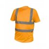 ROSSEL t-shirt ostrzegawczy poliestrowy pomarańczowy M (50)
