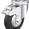 Blickle 851540 LKR-POEV 125KAD-FI-FA Rolka obrotowa z blachy stalowej Średnica koła: 125 mm Maksymalne obciążenie: 250 k