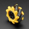 Right Mecanum Wheel - 48mm Diameter - TT Motor or Cross Axle [Discontinued]