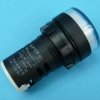 230VAC 22/28mm WHITE AD16 KONTROLKA LED