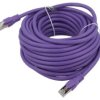 IBMVI Patch cord S/FTP 6a linka OFC PVC fioletowy 3m 26AWG