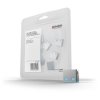 Lindy 40462 USB Port Blocker (without key) - Pack of 10, Colour Code: Blue