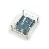 Obudowa do Arduino Uno i Leonardo - otwarta, przezroczysta