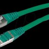 1.0m Cat.5e cable, green, network cable RJ45