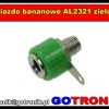Gniazdo bananowe AL2321 zielone