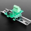 Adafruit DIN Rail RJ-45 To Terminal Block Adapter