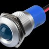Q16P3GXXB220E Indicator LED, 220 V AC, 16 mm, wired, blue/SG