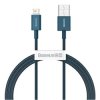 Kabel USB-Iphone 2m 2,4A niebies. CALYS-C03 BASEUS