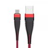 KABEL USB MICRO 1M 2A ARMOR RED