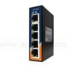 IES-150B, Switch przemysłowy niezarządzalny, DIN, 5x 10/100 RJ-45, obudowa slim