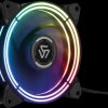 88885485 Inter-Tech ALSEYE Halo 3.0 fan, RGB, 120 mm