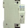 Stycznik 24 V AC Europa styki: 2 4 kW 20 A 2NO Śruba EUC1-20-2NOB