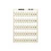 WAGO 793-502 White Labels for WMB Labelling 1-10 Range 1 piece