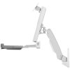 ICY BOX 60036 IB-MS600-W Monitor wall mount Silver Grey White Height-adjustable