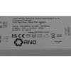 Sterownik LED napięcie wyjciowe: 24V 1.04A napięcie wejściowe: 100 → 265 V stabilizowany napięciowo 25W RND