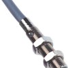 Czujnik zbliżeniowy M5 Indukcyjny 0,8 mm RS PRO Wpuszczany 10 → 30 V dc długość 25mm Gwintowany