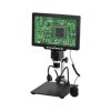 Mikroskop cyfrowy 1200X powiększenie 10,1-calowy wyświetlacz HD LCD 12MP 8 diod LED z baterią mikroskop USB typu C do badań elek