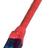 Patch cable, RJ45 plug, straight to RJ45 plug, straight, Cat 6A, U/UTP, LSZH, 10 m, red, IPK-6A-U-HFR-RT-1000