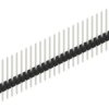 Pin header, 27 pole, pitch 2.54 mm, straight, black, 10046640