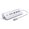 Hub USB 2.0 i 3.0 Satechi ST-TCHCRS srebrny