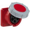 Gniazdo wtykowe izolacyjne tablicowe 63A/5p/400V gniazdo siłowe proste IP67 335-6 PCE