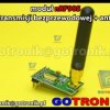 Moduł nRF905 do transmisji bezprzewodowej + antena