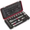Sealey AK7921 Premier Platinum Socket Set 3/8"Sq Drive 31pc