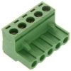 TLP-CPF5 Kostka zaciskowa, 5pin, prosta, z gniazdem raster 5,08 mm