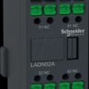 LADN02A Auxiliary switch block, front contactor, 2 NC, snap-in