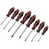 Sealey AK4323 Screwdriver Set 8pc Security TRX-Star* GripMAX® - Red
