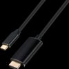 USBC-HDMI-MM-B-3,0M USB-C connector to HDMI connector, 4K at 60 Hz, 3.0 m