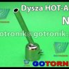 Zapasowa dysza N8 do stacji HOT-AIR fi 8,0mm kątowa 45°