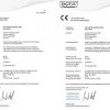Kabel teleinformatyczny S/FTP kat.7A LS0H drut żółty B2ca DK-1745-A-VH-5 /500m/