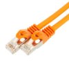Patchcord S/Ftp Kat.7 Pimf Kabel Sieciowy Lan 2X Rj45 Poe Pomarańczowy 20M Neku