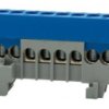 Listwa ochronna ZPI 12-modułowa (12x16mm2) IP20 AL/CU - niebieska