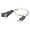 Konwerter Adapter USB na RS232/COM/DB9 M/M na Kablu 45cm 205146