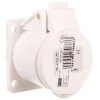 Gniazdo tablicowe 32A 3P 42V 12h białe IP44/54 393-12f9v