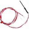 Termopara typ PT 1000, -50C do +200C 75mm kabel 1m, Stal nierdzewna 316