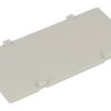 Panel czołowy; ZDFJ1005; ABS; jasnoszary; Kradex; RoHS; UL94-V0
