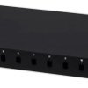 Przełącznica światłowodowa FO 12xSC simplex RACK 19 1U wysuwana czarna