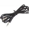 KABEL AUDIO JACK 3,5MM 1,2M BLACK
