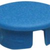 Front cap, without line, blue, KKS, for rotary knobs size 13.5, A4113006