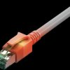 CS1OAADAD0010 Cat.6a LED patch cable, DualBoot, S/FTP, gray, 1 m