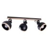 Lampa sufitowa OVAL BLACK 3xE27 MLP8658 Milagro