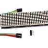Matryca LED 8x32 ze sterownikiem na MAX7219 SPI niebieska