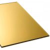 Plexi lustrzana złota 2mm formatka 300×200mm 30×20cm – akryl do obróbki laserowej