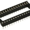 Podstawka; zwykła DIP; DIP32p; 2,54mm; szeroka 0,6