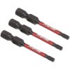 Sealey AK8241 TRX-Star* T15 Impact Power Tool Bits 50mm - 3pc