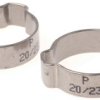 Opaska zaciskowa średnica wew 20 → 23mm z uszami RS PRO Stal nierdzewna szerokość 8mm