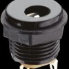 10489 Panel-mounted coupler, front mount, break contact, pin Ø 2.0 mm